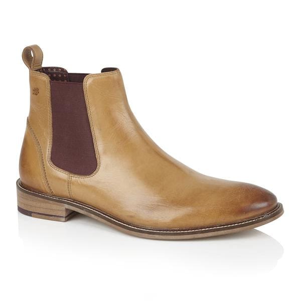 London Brogue Hamilton Chelsea Tan Men’s Boots - UK7 | EU41 - Boots