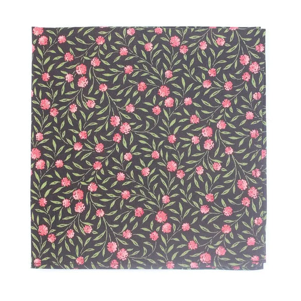 LA Smith Myrtle Hank Made With Liberty Fabric - Red/Green - Accessories