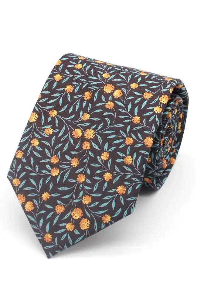 LA Smith Myrtle Tie Made With Liberty Fabric