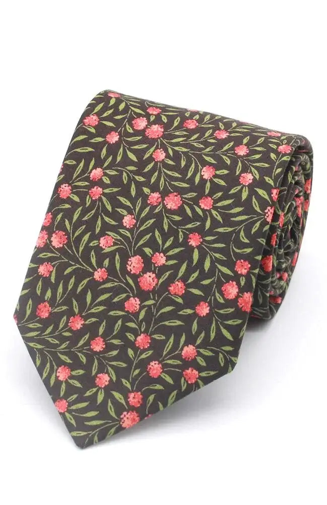 LA Smith Myrtle Tie Made With Liberty Fabric