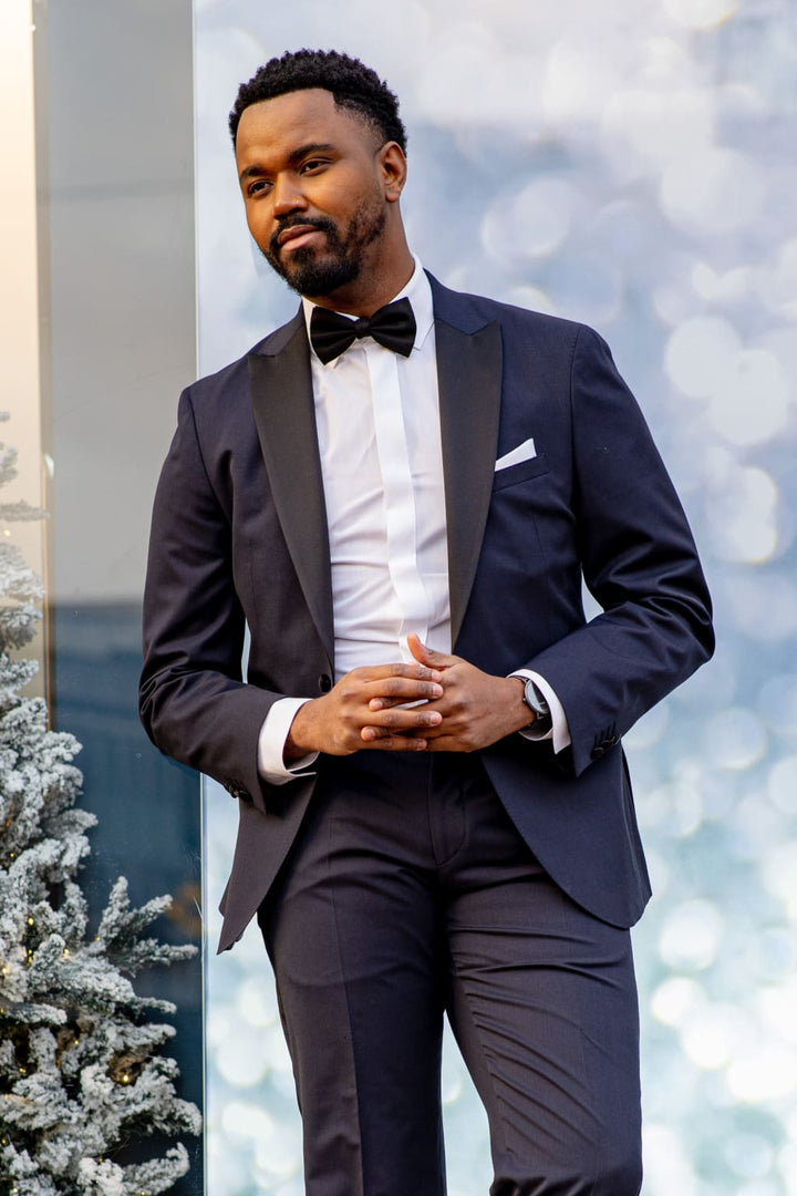 Michael Kors Navy Dinner Suit