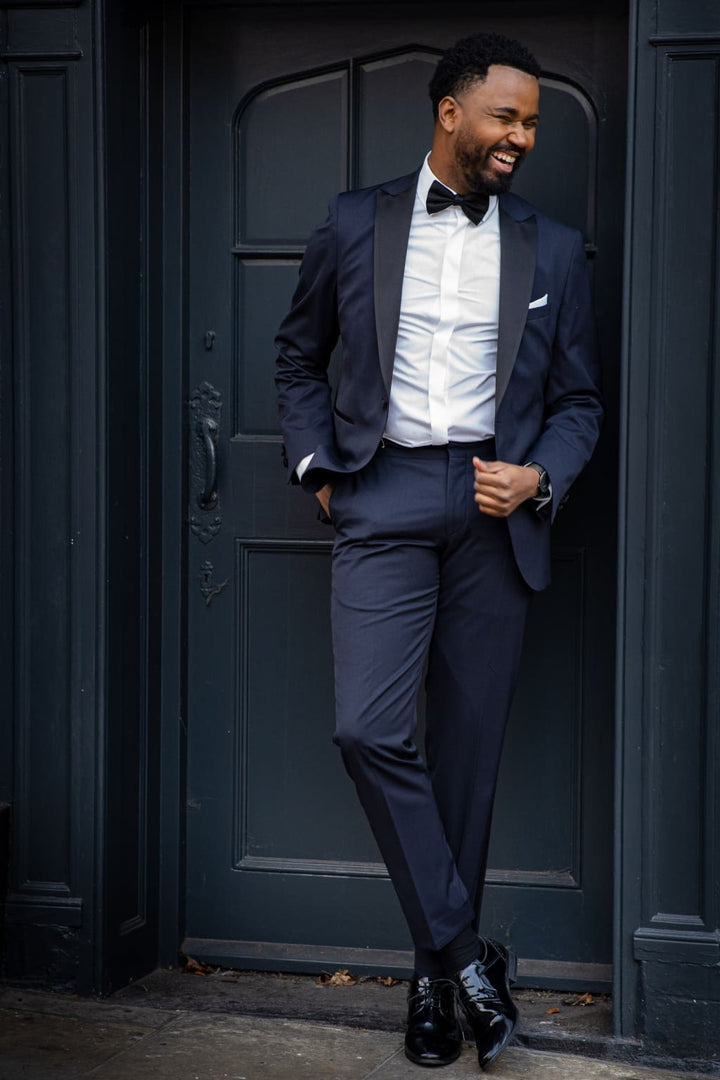 Michael Kors Navy Dinner Suit