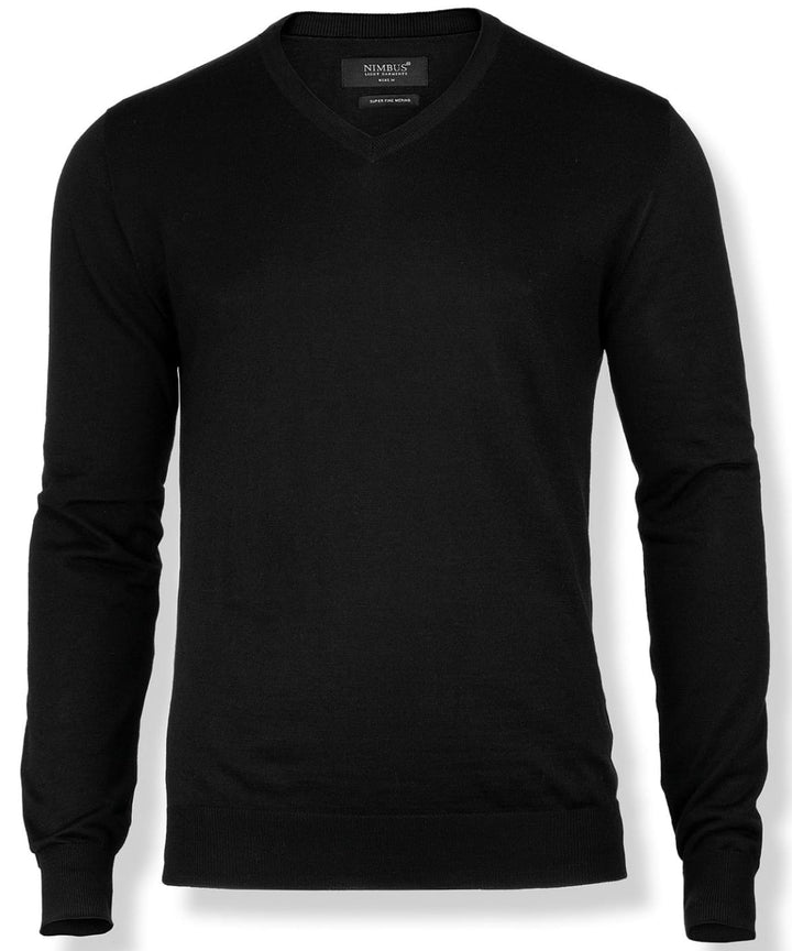 Nimbus Ashbury Classy Luxury Merino Blend Pullover - Black / XS - Knitwear