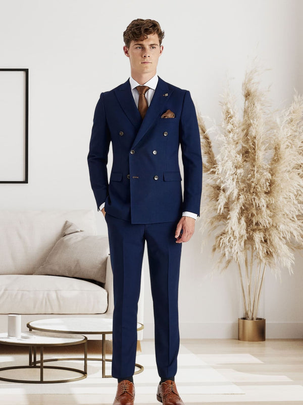 Paul Andrew’s Mayfair Navy Double Breasted Suit Suits