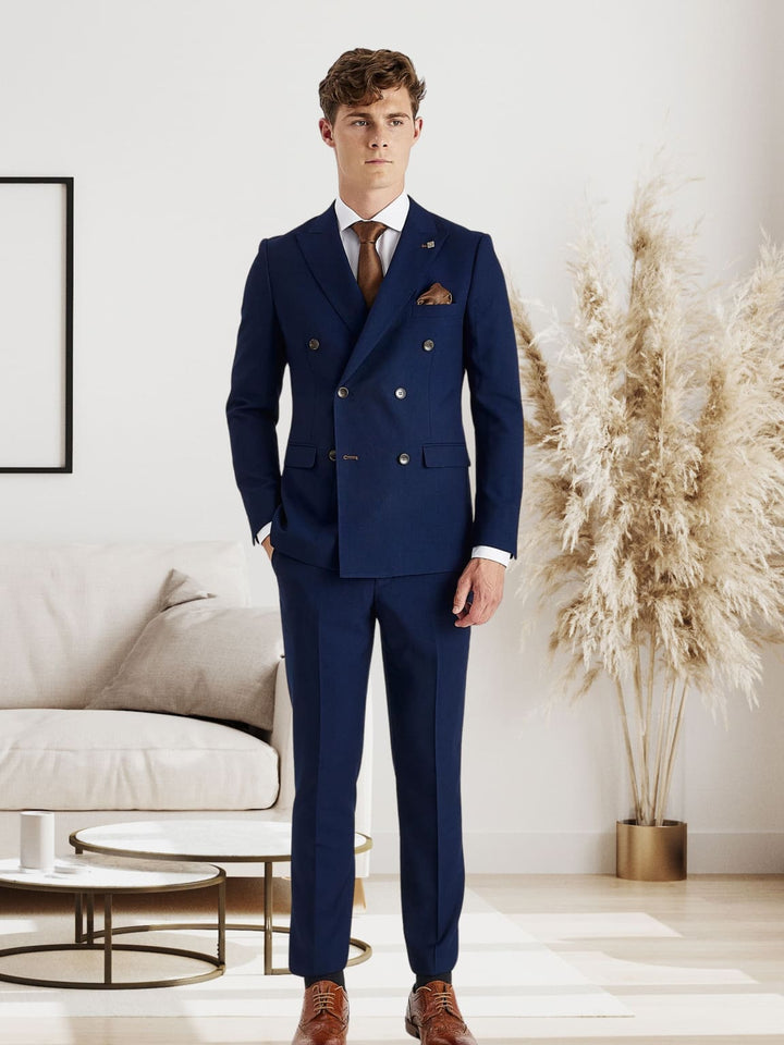 Paul Andrew’s Mayfair Navy Double Breasted Suit Suits