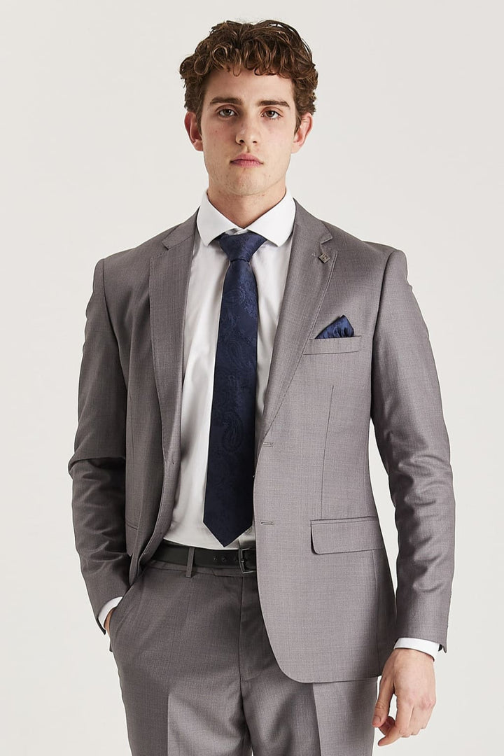 Edward - Men’s Grey Blazer - Men’s blazer