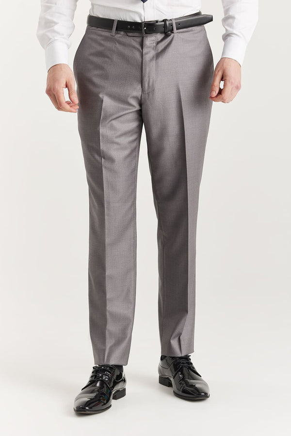 Edward - Men’s Grey Trousers - trousers