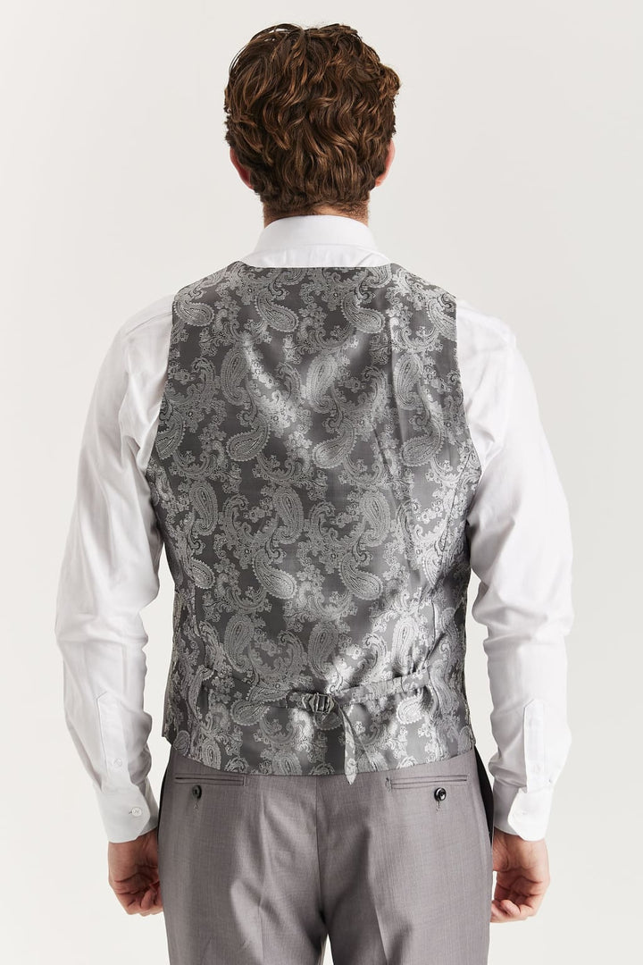 Edward - Men’s Grey Waistcoat - Waistcoat