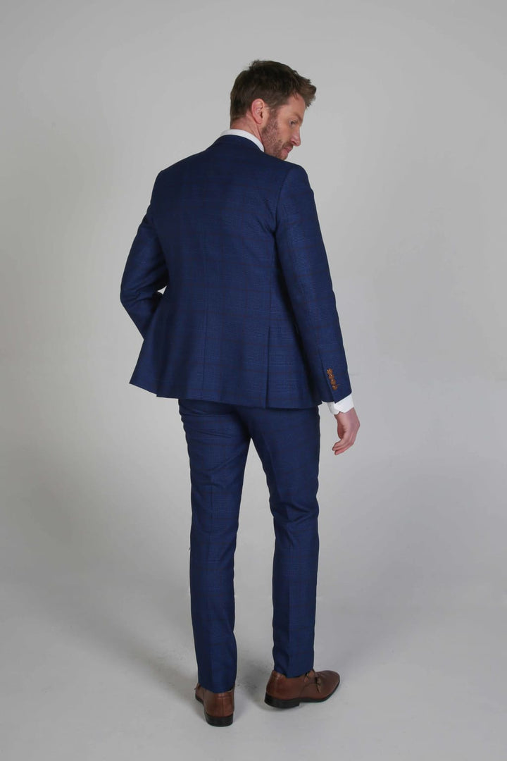 Harvey Navy Men’s Three Piece Suit - Men’s Suits