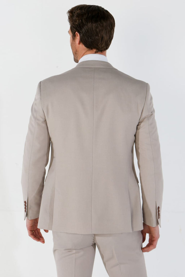 Mayfair - Men’s Stone Textured Blazer - Men’s blazer