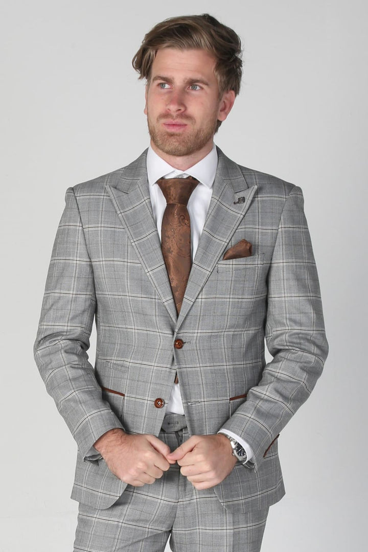 Men’s Francis Grey Blazer