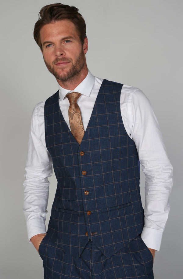 Men’s Hamleys Navy Waistcoat