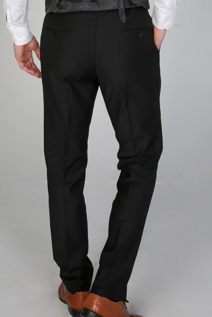 Men’s Harry Black Trousers