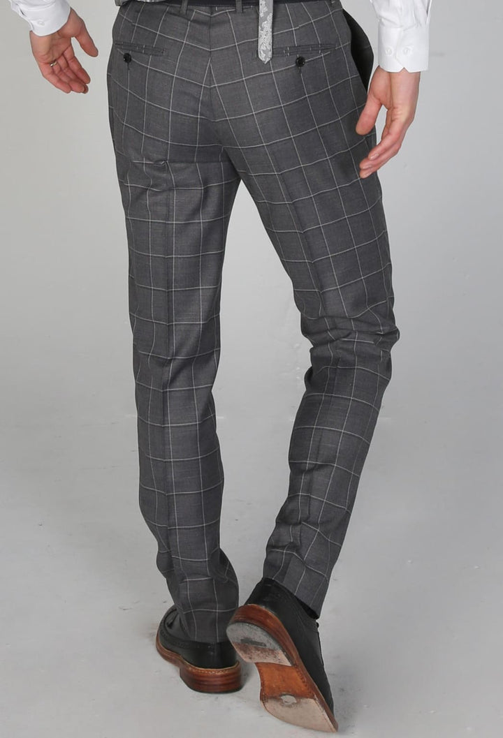 Men’s Hobbs Grey Trousers