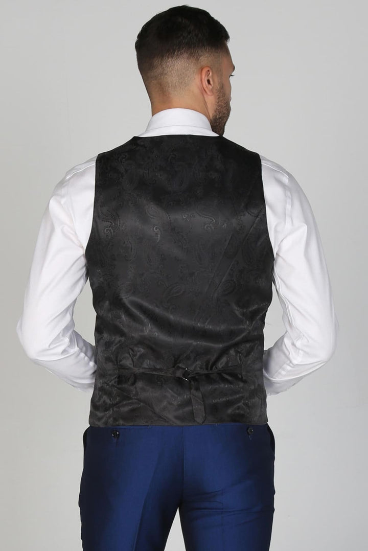 Men’s Kingsley Blue Waistcoat