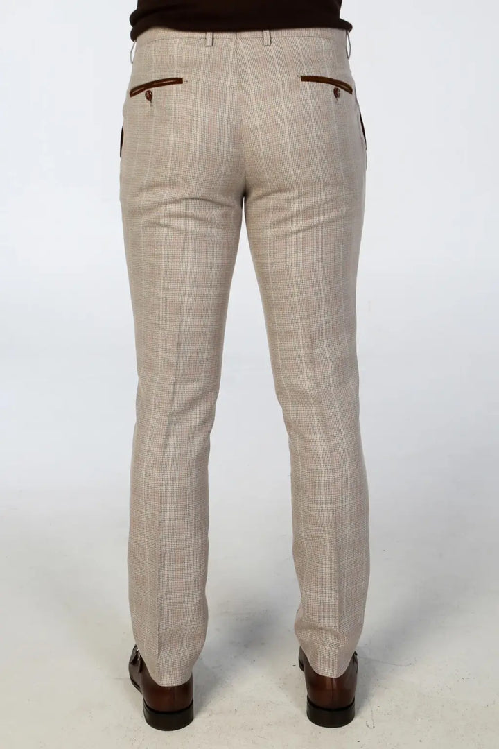 Men’s Kurt Beige Trousers