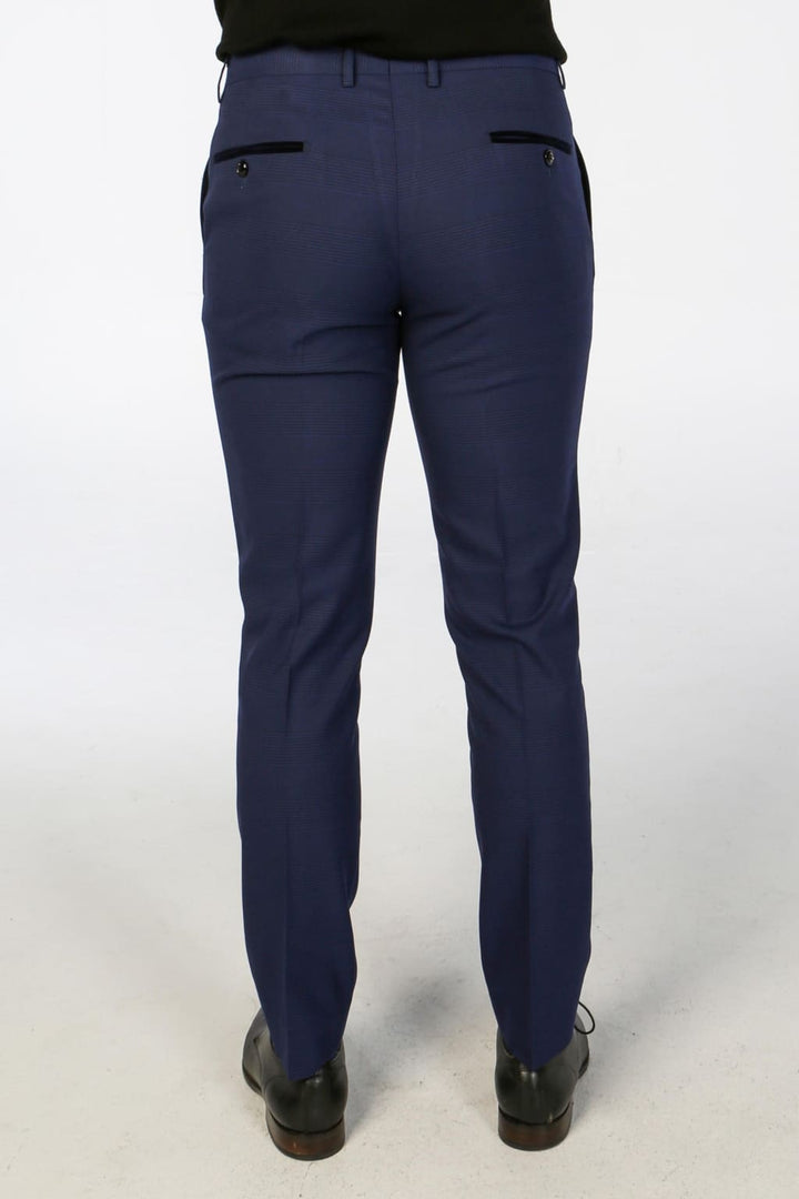 Men’s Mark Blue Trousers - trousers