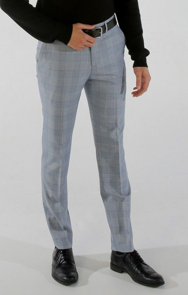 Men’s Mark Sky Blue Trousers - trousers