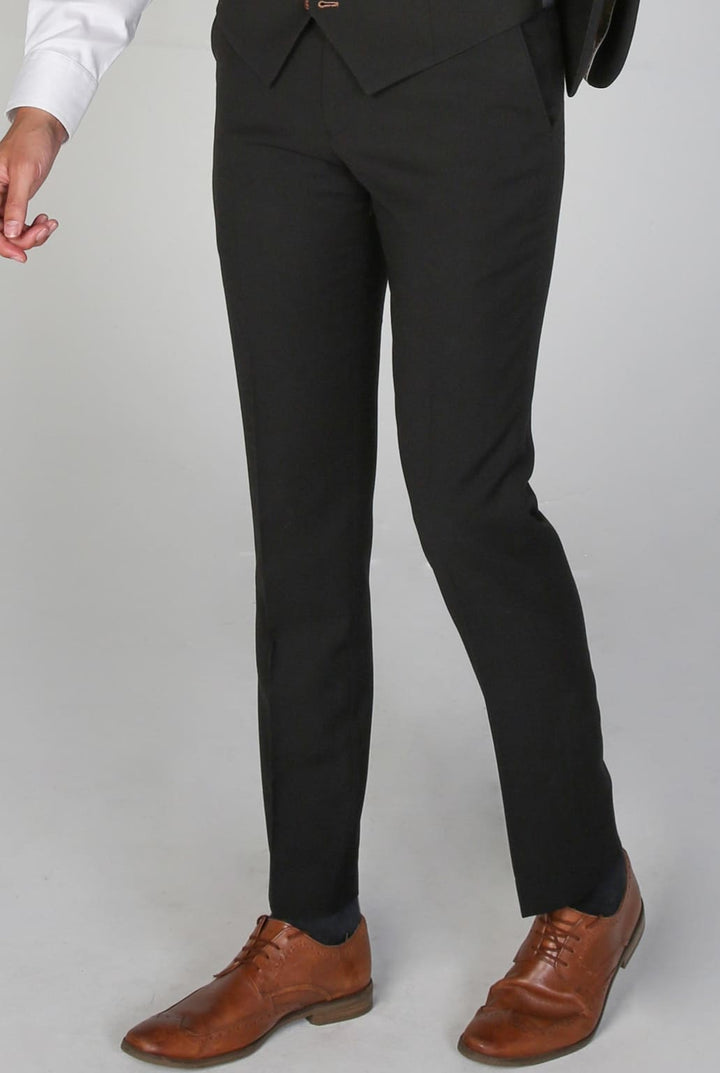 Men’s Mayfair Black Trousers