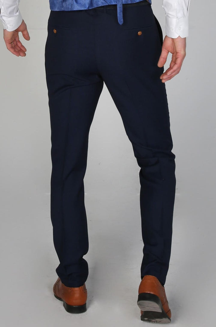 Men’s Mayfair Navy Trousers