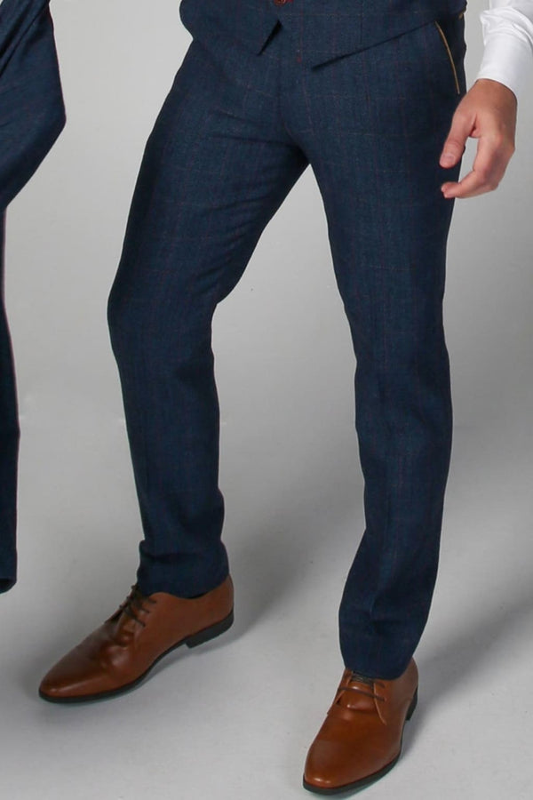 Men’s Scott Navy Trousers - trousers