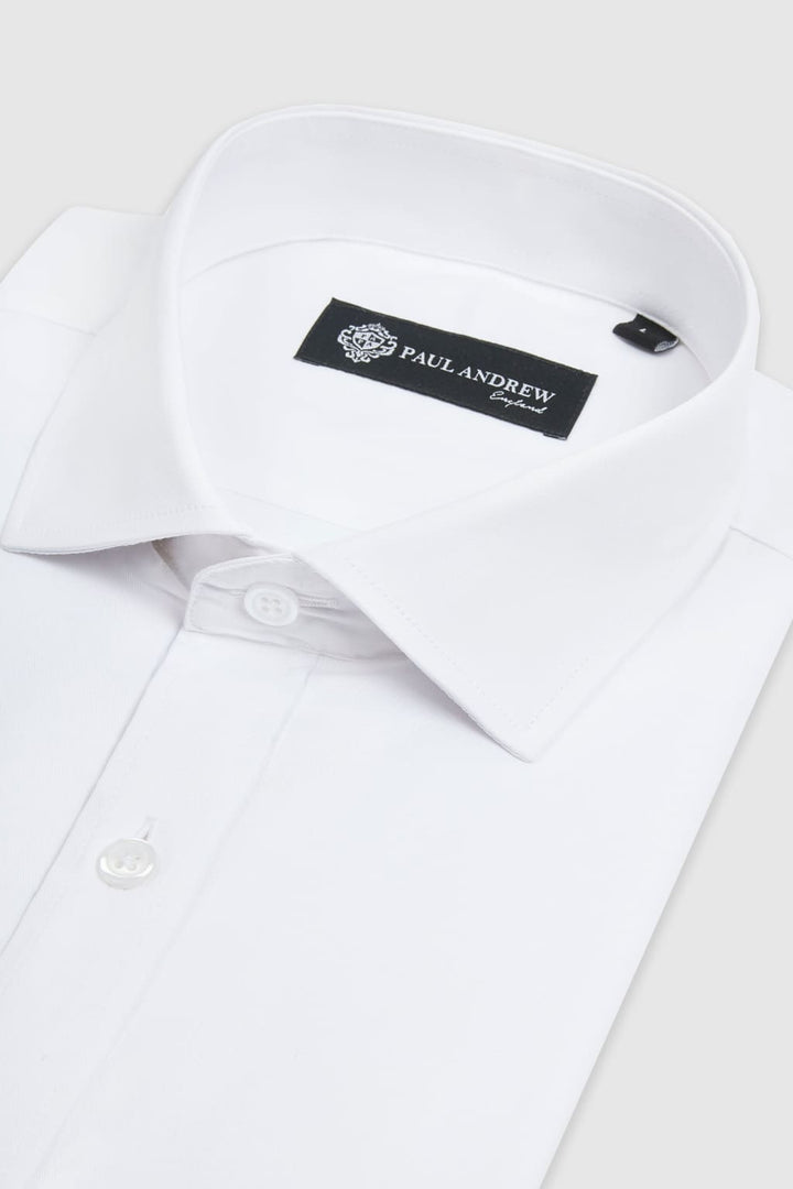 Oliver - White Cutaway Collar Shirt - Shirt