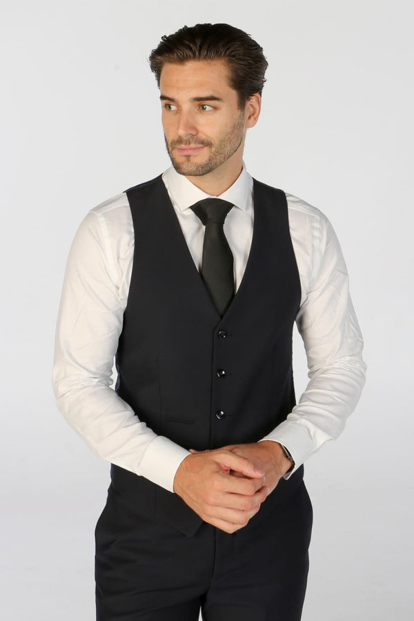 Parker - Men’s Navy Waistcoat - Waistcoat