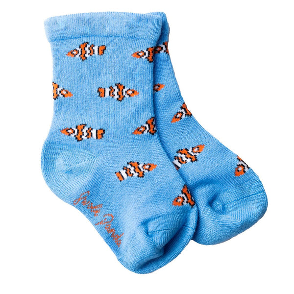 Kids Clown Fish Bamboo Socks - 2-3 YEARS - Socks