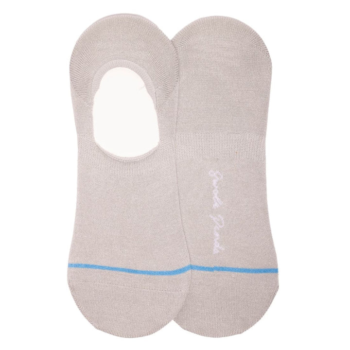 Light Grey ’No-Show’ Bamboo Socks - UK 7-11 (US 8-12 / EU 40-47) - Socks