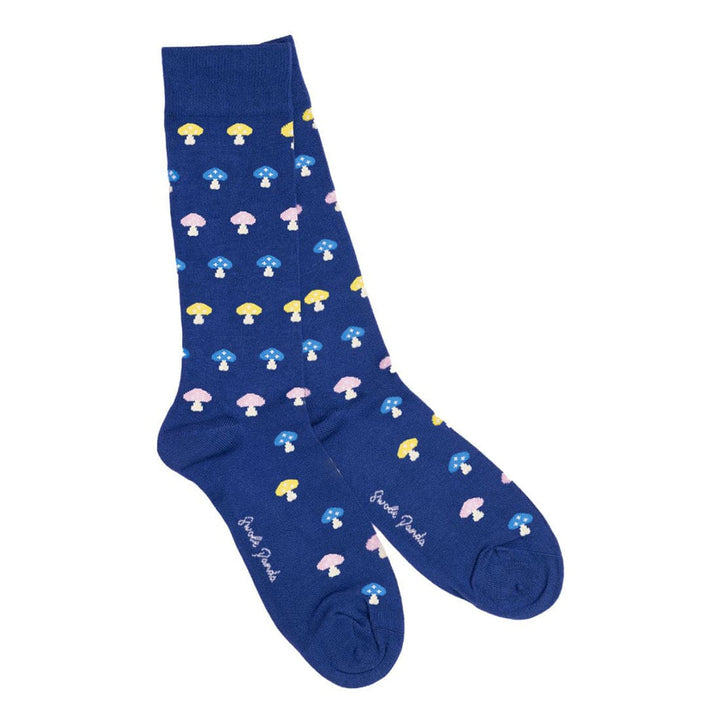 Mushroom Bamboo Socks - UK 4-7 (US 5-7.5 / EU 37-40) - Socks