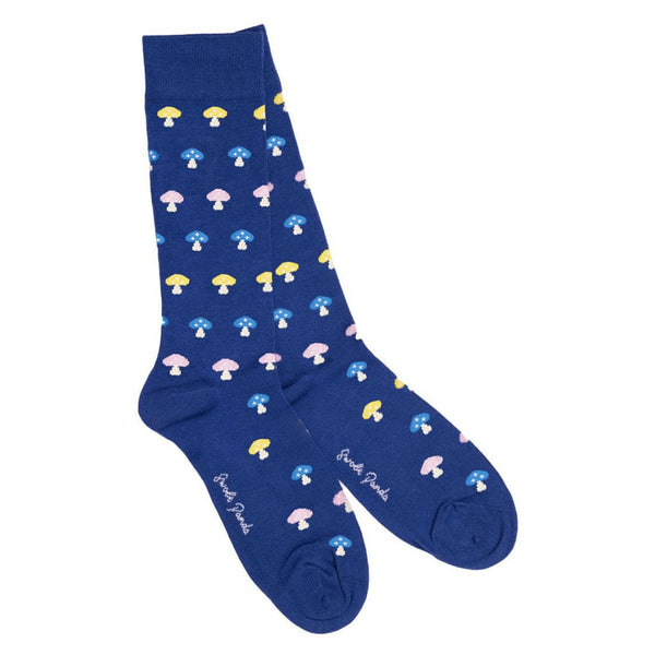 Mushroom Bamboo Socks - UK 7-11 (EU 40-47 / US 8-12) - Socks