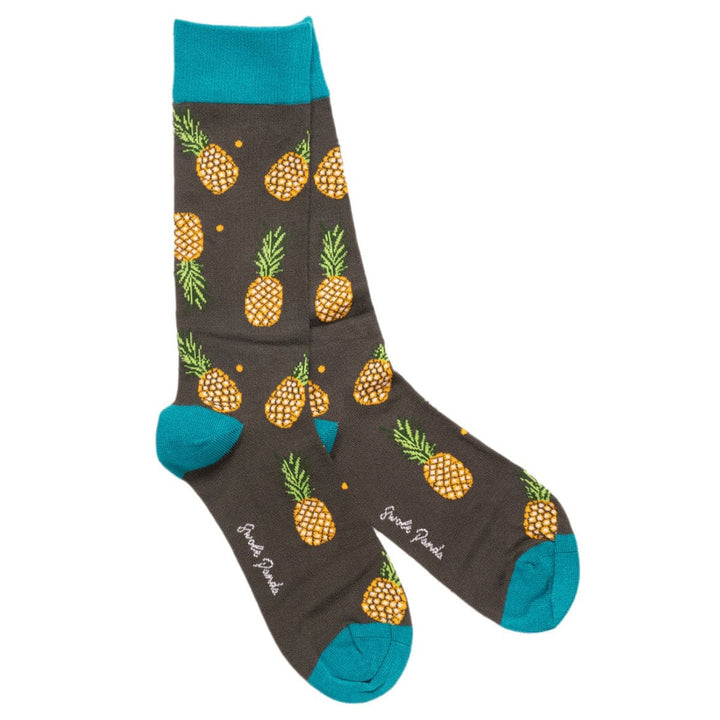 Pineapple Bamboo Socks - UK 7-11 (US 8-12 / EU 40-47) - Socks