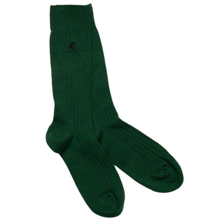 Racing Green Bamboo Socks (Comfort Cuff) - UK 7-11 (US 8-12 / EU 40-47) - Socks