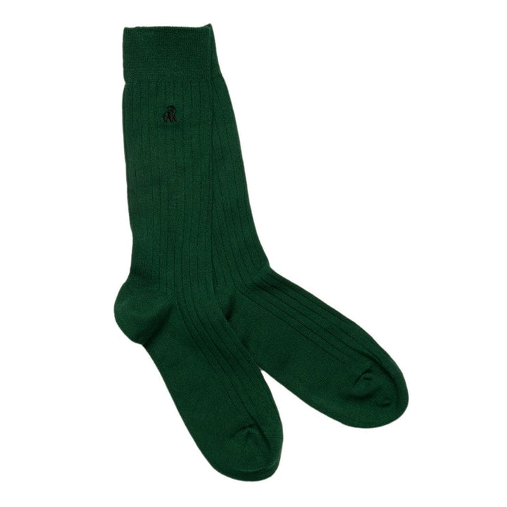 Racing Green Bamboo Socks - UK 4-7 (US 5-7.5 / EU 37-40) - Socks