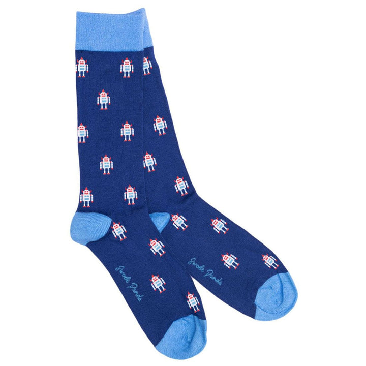 Robot Bamboo Socks - UK 7-11 (EU 40-47 / US 8-12) - Socks