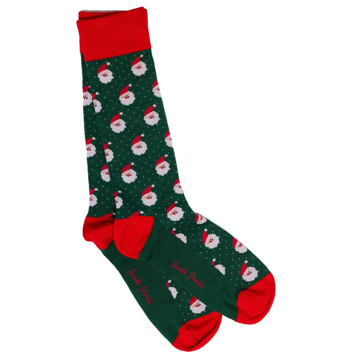 Santa Claus Bamboo Socks - UK 7-11 (EU 40-47 / US 8-12) - Socks