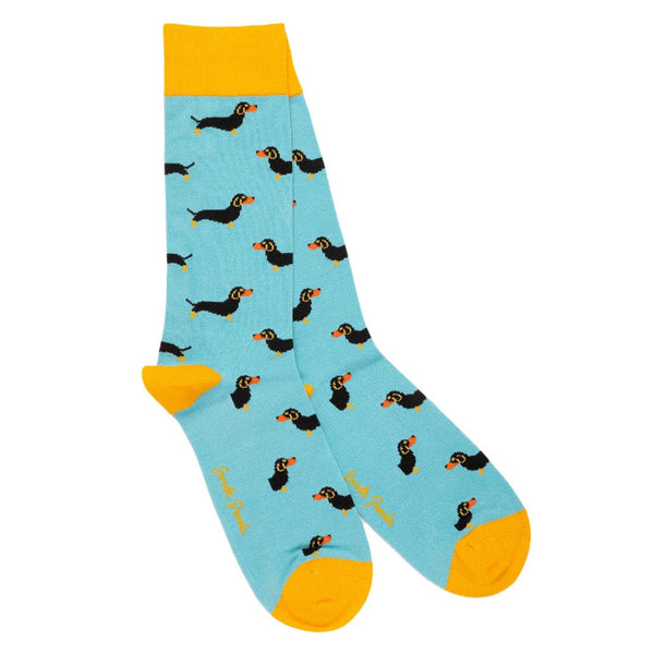 Sausage Dog Bamboo Socks - UK 7-11 (EU 40-47 / US 8-12) - Socks