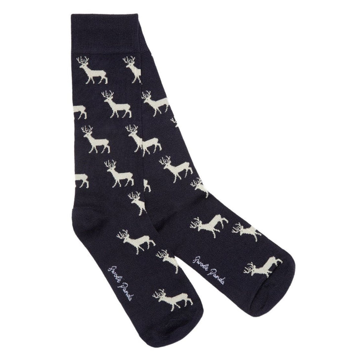 Stag Bamboo Socks (Comfort Cuff) - UK 7-11 (US 8-12 / EU 40-47) - Socks