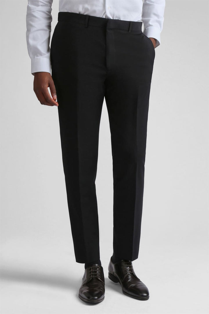 Ted Baker Panama Black Slim Fit Trousers - Trousers