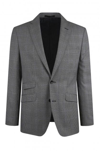 Torre Albert Grey Pure Wool Light Weight Tweed Blazer - 34R