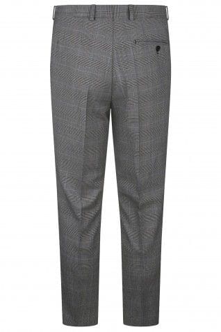 Torre Albert Grey Wool Light Weight Tweed Trouser - Suit & Tailoring