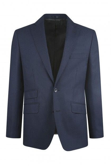 Torre Albert Royal Blue Pure Wool Light Weight Tweed Three Piece Suit