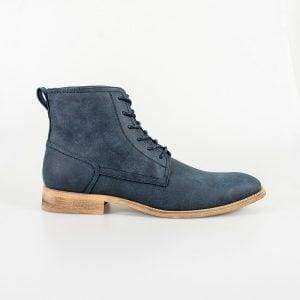 Cavani Huricane Navy Mens Leather Boots - Boots