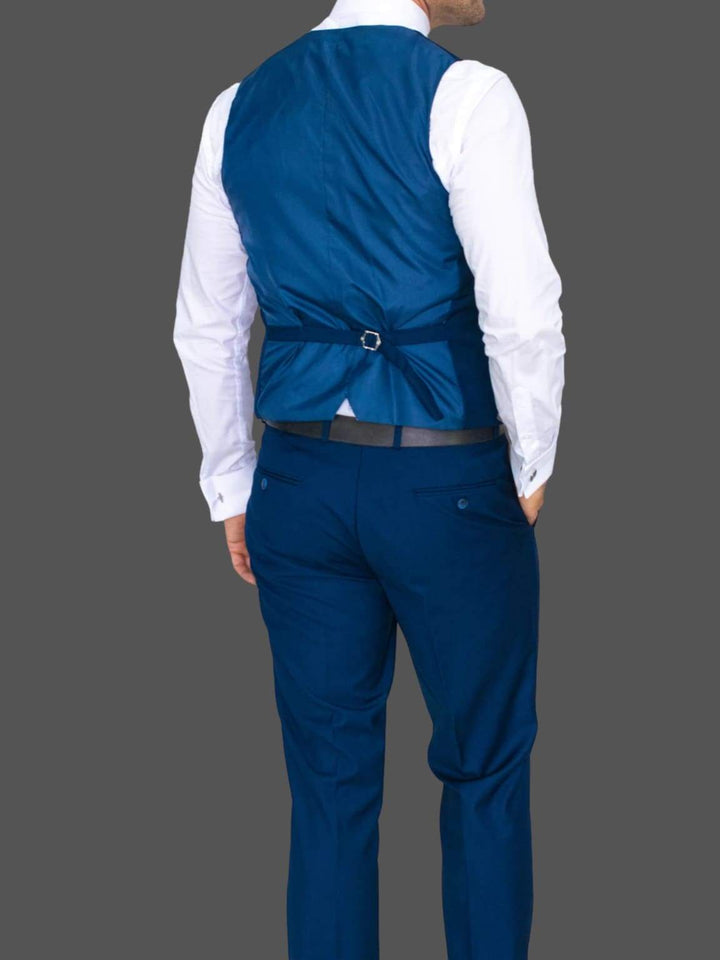 Cavani Jefferson Navy Waistcoat - Suit & Tailoring