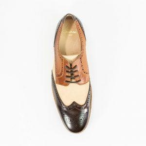 Cavani Mandu Brown/Tan Mens Shoe - Shoes