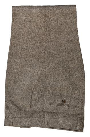 of Cavani Martez Brown Tweed Trousers - 28R - Suit & Tailoring