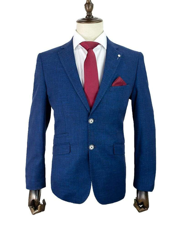 Cavani Miami Blue Men’s 2 Piece Suit - Suit & Tailoring