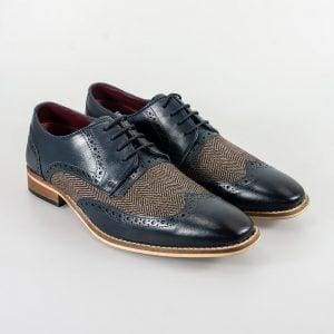 Cavani William Grey/Blue Mens Shoes - UK7 | EU41 - Shoes