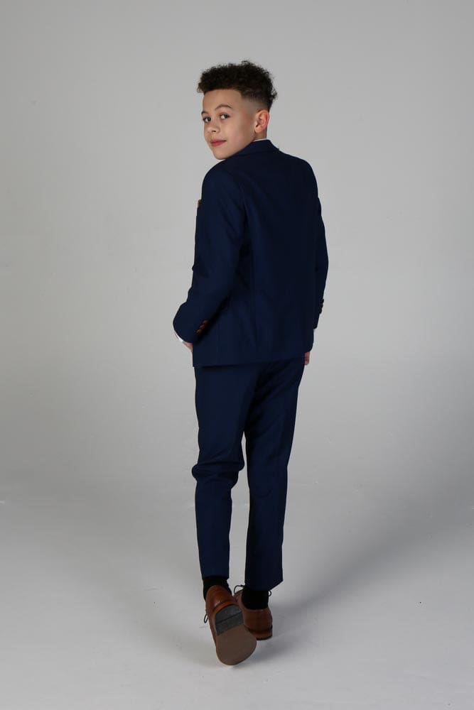 Device - Boy’s Alex Navy Three Piece Suit - boys suits