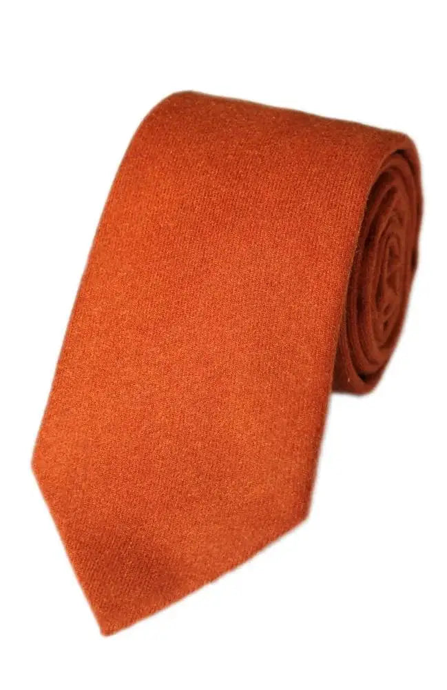 LA Smith Plain Country Ties - Rust - tie